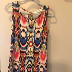 Bright water colored dress